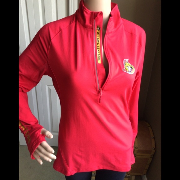 NWT NHL Ottawa Senators Half Zip - Picture 7 of 16